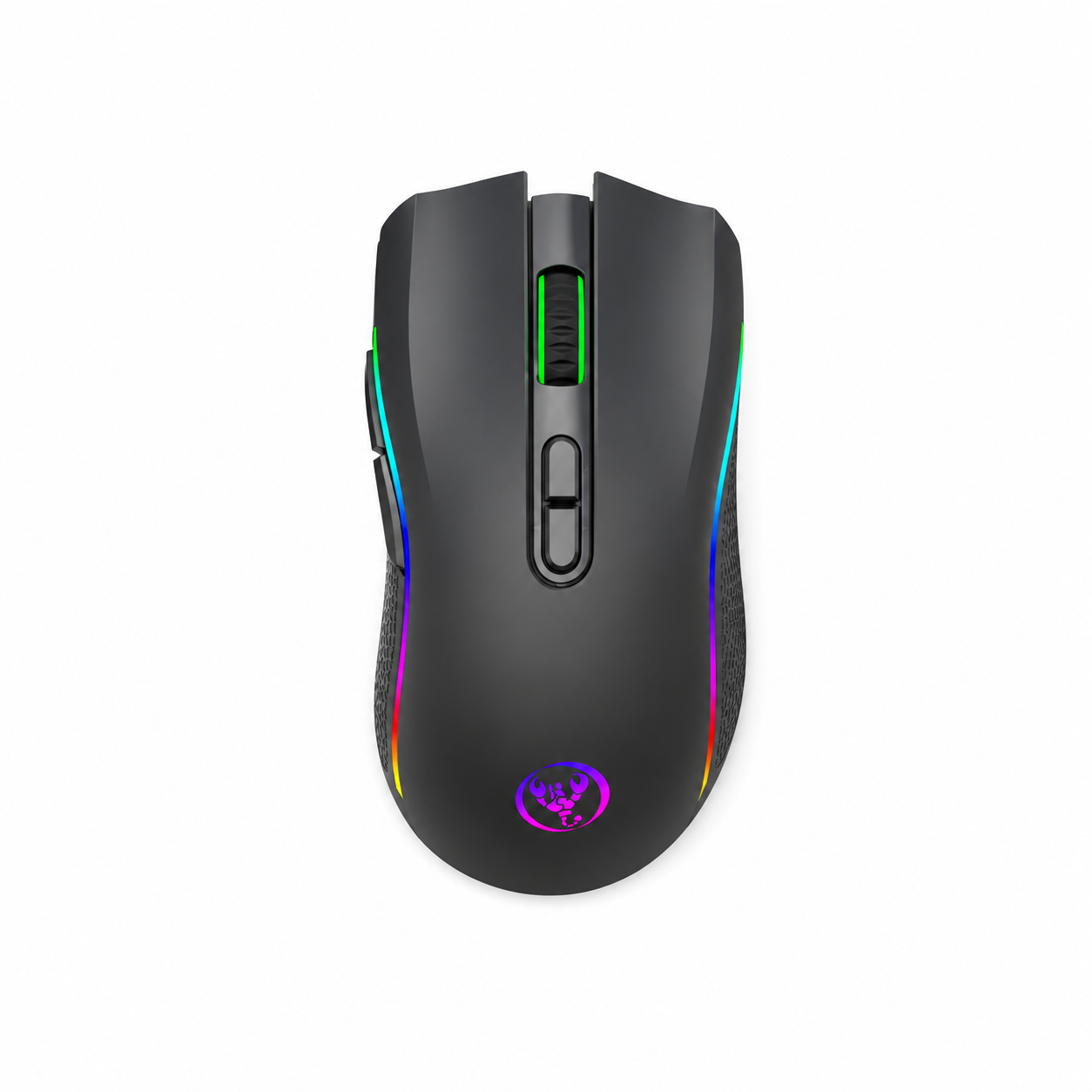 Rechargeable 2.4G Wireless RGB Gaming Mouse Ergonomic Gaming Backlit Mice for Laptop PC